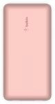 Belkin 20.000mAh USB-C PowerbBelkin 20.000mAh USB-C Powerbank ros&eacute;goldank ros&eacute;gold