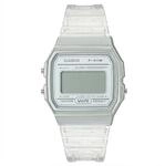 Casio Collection F-91WS-7EF Digitaluhr silber/wei&szlig;