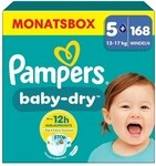 Pampers Baby-Dry Gr&ouml;&szlig;e 5+ Windeln 168 St&uuml;ck