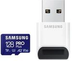 Samsung PRO Plus microSD-Karte + USB-Kartenleser 128 GB
