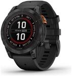 Garmin Fenix 7 Pro Solar (47mm) Sportuhr schwarz/schiefergrau