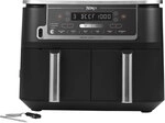 Ninja AF451EU Foodi MAX Dual Doppel-Hei&szlig;luftfritteuse schwarz