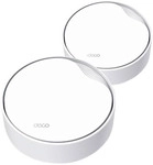TP-Link Deco X50-PoE Mesh-WLAN-Set 2er-Pack wei&szlig;