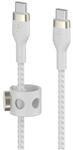 Belkin BoostCharge Pro Flex USB-C Kabel 2m wei&szlig;