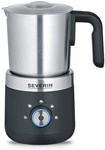 Severin SM 3588 Milchaufsch&auml;umer schwarz/silber/Edelstahl