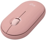 Logitech Pebble Mouse 2 M350s schlanke kabellose Bluetooth-Maus rosa