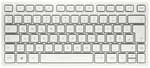 Cherry KW 7100 MINI BT Kompakte Multi-Device-Tastatur milk white