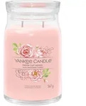 YANKEE CANDLE Gro&szlig;e Signature Kerze FRESH CUT ROSES 567 g Duftkerze