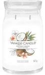 YANKEE CANDLE Gro&szlig;e Signature Kerze COCONUT BEACH 567 g Duftkerze