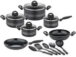 GSW 158800, GSW Topfset MILANO NERO 6-teilig INDUKTION plus 5-teiliges