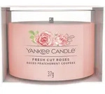 YANKEE CANDLE Glasvotivkerze FRESH CUT ROSES 37 g Duftkerze
