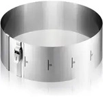 GEFU Tortenring TONDO CLIP mit Sicherungsclip H&ouml;he 10 cm