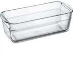 K&Uuml;CHENPROFI Kastenform ELSASS Borosilikatglas eckig 25 cm 1,5 Liter