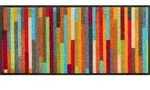 WASH + DRY Schuhablagematte Fu&szlig;matte 35 x 75 cm Motiv MIKADO STRIPES Streifen