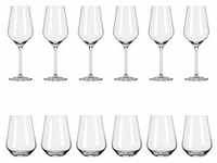 RITZENHOFF 12er-Set LICHTWEISS AURELIE 6 x Weißweinglas 6 x Wasserglas