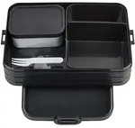 MEPAL Bento Lunchbox TAKE A BREAK 1,5 Liter nordic black