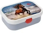 MEPAL Brotdose mit Bento-Einsatz CAMPUS 0,75 Liter Motiv Wild Horse