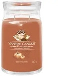 YANKEE CANDLE Gro&szlig;e Signature Kerze PUMPKIN CINNAMON SWIRL 567 g Duftkerze