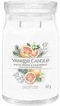 YANKEE CANDLE Gro&szlig;e Signature Kerze WHITE SPRUCE & GRAPEFRUIT 567 g Duftkerze