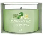 YANKEE CANDLE Glasvotivkerze VANILLA LIME 37 g Duftkerze