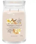 YANKEE CANDLE Gro&szlig;e Signature Kerze VANILLA CREME BRULEE 567 g Duftkerze