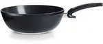 FISSLER Wokpfanne CERATAL ORBIT BLACK 30 cm INDUKTION