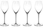 RIEDEL Serie PERFORMANCE Champagner Weinglas Vorteils-Set 4 St&uuml;ck Inhalt 375 ml