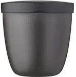 MEPAL Snackpot ELLIPSE Lunchbox Snackbox 0,5 Liter nordic black