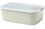 MEPAL Frischhaltedose EASY CLIP rechteckig flach 1,0 Liter nordic white