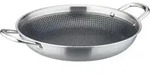 GSW Servierpfanne INOXXA BLACK Antihaftversiegelung PFAS-frei Wabenstruktur 32 c...