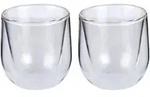 CILIO Kaffee-Glas VERONA 2er Set 150 ml Borosilikatglas doppelwandig Teeglas