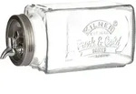 KILNER Getr&auml;nkespender f&uuml;r den K&uuml;hlschrank 3 Liter aus Glas mit Zapfhahn