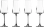 ZWIESEL GLAS Serie ECHO Grappaglas 4 St&uuml;ck Inhalt 147 ml