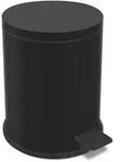 ZACK Treteimer VASCA 3 Liter Edelstahl schwarz Kosmetikeimer
