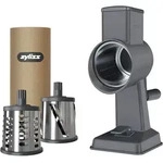 Zyliss E900057, ZYLISS Alu-Trommelreibe GOURMET mit 3 Reibe- und Schneidtrommeln