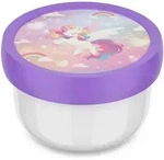 MEPAL Fruchtbox f&uuml;r Kinder CAMPUS Snackbox 0,3 Liter Motiv Unicorn Glow