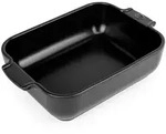 PEUGEOT rechteckige Auflaufform APPOLIA 25 cm satinschwarz