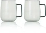 AdHoc Teetasse Teebecher YUNA Set mit 2 St&uuml;ck Borosilikatglas Inhalt 0,56 Liter