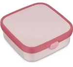 MEPAL Brotdose f&uuml;r Kinder CAMPUS gro&szlig; mit 2 Bento-Eins&auml;tzen 1,3 Liter cool pink