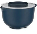 MEPAL R&uuml;hrsch&uuml;ssel CHEF IT 3,0 Liter navy (marineblau) mit Spritzschutz-Deckel