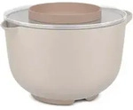 MEPAL R&uuml;hrsch&uuml;ssel CHEF IT 3,0 Liter chalk (beige) mit Spritzschutz-Deckel