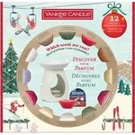 YANKEE CANDLE Geschenkset DISCOVER YOUR FRAGRANCE 12 Wax Melts + Melt Warmer