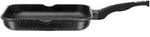 GSW Grillpfanne TITANIUM GRANIT Advanced PFAS-freie Antihaft-Beschichtung eckig ...