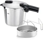 FISSLER Schnellkochtopf VITAQUICK PREMIUM 22 cm 6,0 Liter mit gelochtem Einsatz