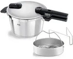 FISSLER Schnellkochtopf VITAQUICK PREMIUM 22 cm 4,5 Liter mit gelochtem Einsatz