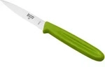 KUHN RIKON Messerserie SWISS KNIFE R&uuml;stmesser 9 cm gezahnt SWISS MADE gr&uuml;n