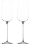 ZWIESEL GLAS Serie VUELO Sektglas Schaumweinglas mit Moussierpunkt 2 St&uuml;ck 323 m...