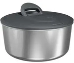 ZYLISS Salatschleuder EASY SPIN S Edelstahl Seilzug-Mechanismus 23 cm schwarz