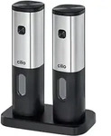 CILIO elektrische Pfefferm&uuml;hle und Salzm&uuml;hle TIVOLI im Set 18 cm
