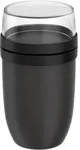 MEPAL Lunchpot ELLIPSE XL Snackbox mit 2 Beh&auml;ltern 750 + 300 ml nordic black